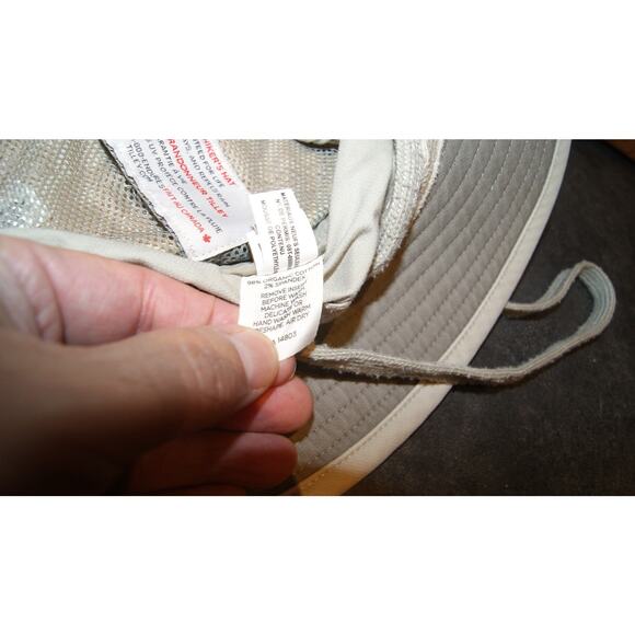 Tilley Airflow Hikers Hat Sun Cap Size 7 1/4 Tan Beige Camping Outdoors Canada - Picture 9 of 9